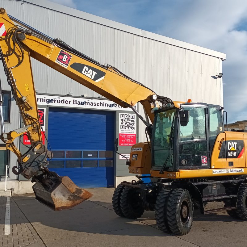 Verkauf: Mobilbagger Cat M318